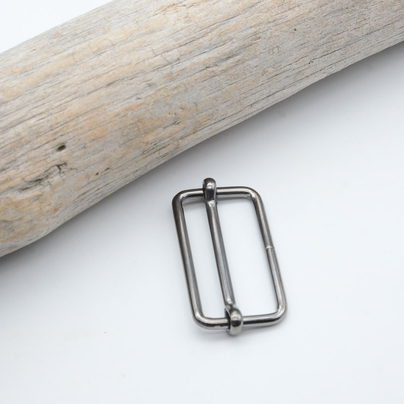 30MM Gunmetal Adjustable Buckle - Maison Klem